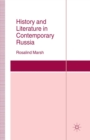 Image for History and Literature in Contemporary Russia