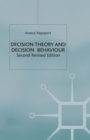 Image for Decision Theory and Decision Behaviour