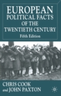 Image for European Political Facts of the Twentieth Century