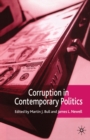 Image for Corruption in Contemporary Politics