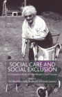 Image for Social Care and Social Exclusion