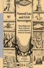 Image for Natural Law and Civil Sovereignty : Moral Right and State Authority in Early Modern Political Thought