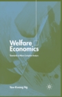 Image for Welfare Economics : Towards a More Complete Analysis