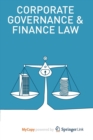Image for Corporate Governance and Finance Law