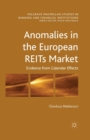 Image for Anomalies in the European REITs Market : Evidence from Calendar Effects
