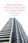 Image for Contemporary British Literature and Urban Space
