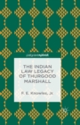 Image for The Indian Law Legacy of Thurgood Marshall