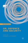 Image for OR, Defence and Security