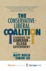 Image for The Conservative-Liberal Coalition