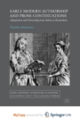 Image for Early Modern Authorship and Prose Continuations : Adaptation and Ownership from Sidney to Richardson