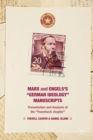 Image for Marx and Engels&#39;s &quot;German ideology&quot; Manuscripts