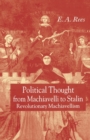 Image for Political Thought From Machiavelli to Stalin