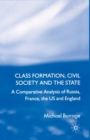 Image for Class Formation, Civil Society and the State