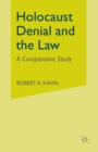 Image for Holocaust Denial and the Law : A Comparative Study