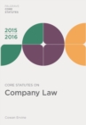 Image for Core Statutes on Company Law 2015-16