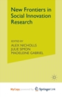 Image for New Frontiers in Social Innovation Research