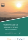 Image for Palgrave Dictionary of Emerging Markets and Transition Economics