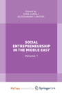 Image for Social Entrepreneurship in the Middle East : Volume 1