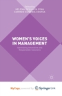 Image for Women&#39;s Voices in Management