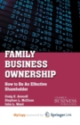 Image for Family Business Ownership