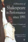 Image for A Directory of Shakespeare in Performance Since 1991