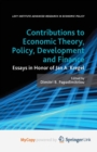 Image for Contributions to Economic Theory, Policy, Development and Finance