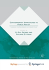 Image for Contemporary Approaches to Public Policy : Theories, Controversies and Perspectives