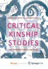 Image for Critical Kinship Studies : An Introduction to the Field