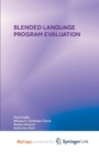 Image for Blended Language Program Evaluation