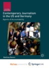 Image for Contemporary Journalism in the US and Germany