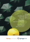 Image for Critical Event Studies : Approaches to Research