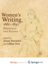 Image for Women's Writing, 1660-1830