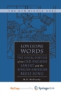 Image for Lonesome Words