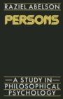 Image for Persons: A Study in Philosophical Psychology