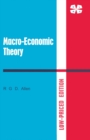 Image for Macro-Economic Theory: A Mathematical Treatment