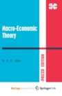 Image for Macro-Economic Theory: A Mathematical Treatment