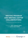 Image for Writing Program and Writing Center Collaborations