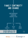 Image for Family Continuity and Change