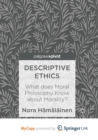 Image for Descriptive Ethics