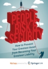 Image for People, Risk, and Security
