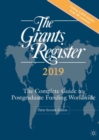 Image for The Grants Register 2019: The Complete Guide to Postgraduate Funding Worldwide