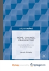 Image for Hope, Change, Pragmatism