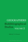 Image for Geographers  : biobibliographical studiesVolume 2