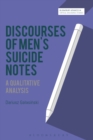 Image for Discourse of men&#39;s suicide notes: a qualitative analysis