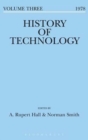 Image for History of technologyVolume 3