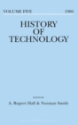 Image for History of Technology Volume 5