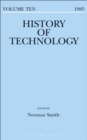 Image for History of Technology Volume 10