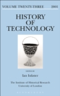 Image for History of Technology Volume 23