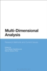 Image for Multi-dimensional analysis: research methods and current issues