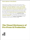 Image for The visual dictionary of pre-press &amp; production
